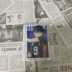 ベースヤードトーキョー ハイキュー 影山飛雄 アクリル ビックタグ キーホルダー