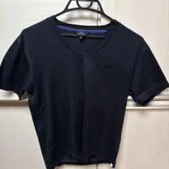 Paul Smith ブラック Vネック Tシャツ S