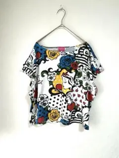 ディズニー 東京ディズニーリゾート 白雪姫 Tシャツ 半袖 総柄 M