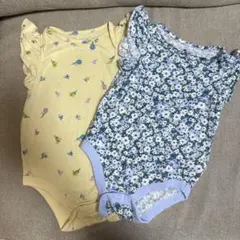 babygap ボディスーツ　ロンパース　70cm 花柄