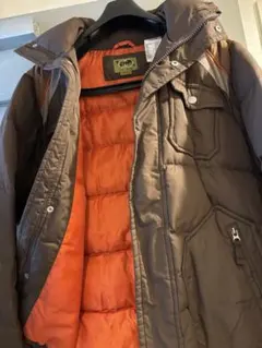 ⭐️ENERGIE ⭐️ダウンジャケット⭐️ブラウン⭐️メンズ⭐️オレンジ⭐️エナジー