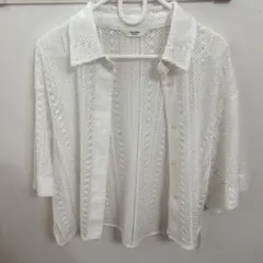 レースクロップドシャツのサムネイル