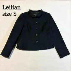 美品 Leilian テーラードジャケット ブラック S フォーマルのサムネイル