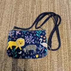 極美品 フェイラー ショルダーバッグ サファリ 動物柄のサムネイル