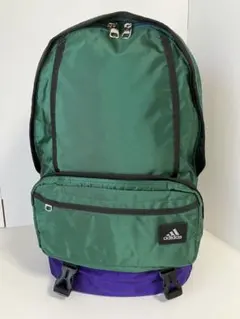 adidas バックパック 25285-04ダークグリーン×パープルのサムネイル
