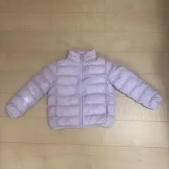 ユニクロ　ライトウォームパデットパーカ　130