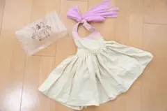 【極美品】MARLMARL マールマール　エプロン 女の子　80-90cm