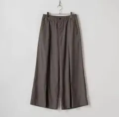 casper john シャドーストライプバギースラックス ブラウン L