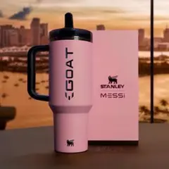 日本未発売】メッシ × スタンレー クエンチャー 1.18L GOATブラック