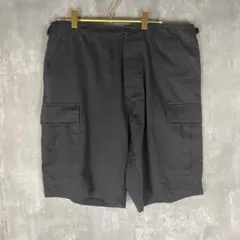 【米軍】Rothco ロスコ カーゴショートパンツ ブラック M ミリタリーのサムネイル