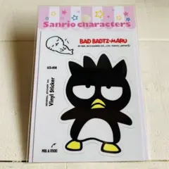 LCS-058 サンリオキャラクターズ ステッカー BAD BADTZMARU