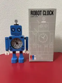 【未使用品】ROBOT CLOCK ロボットクロック　置き時計　アラーム