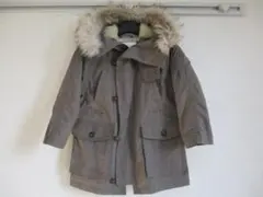 子供服 バーバリー ファー付きモッズコート 6Y-116 三陽商会 美品