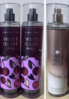 WARM VANILLA SUGAR ボディミスト 3本セット新品 Amazon.co.jp: Bath & Body Works Warm Vanilla Sugar Fragrance