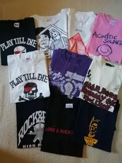 バンドTシャツ10枚セット