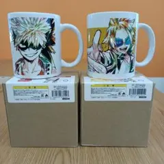 僕のヒーローアカデミア　Ani-Art　マグカップ　爆豪勝己　上鳴電気　2点