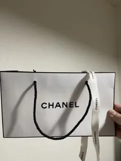 CHANEL シャネル ショッパー 紙袋 2枚セット リボン付き 正規店