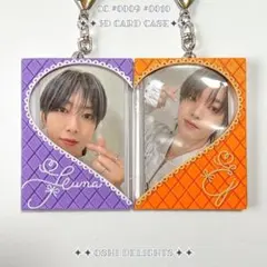 2点セット &TEAM FUMA EJ 3Dデコ トレカケースデコ 硬質ケース