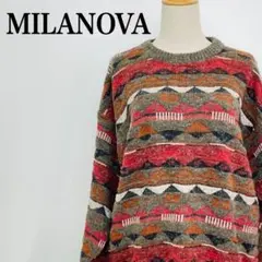 美品 NOVANTA NOVE MILANOシルク100%花柄ブラウス 長袖紺色 - メルカリ