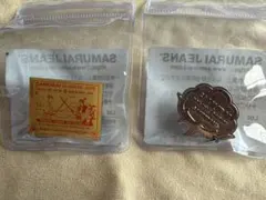 新品　サムライジーンズ　ピンバッチ2個SET