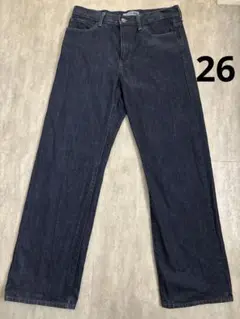 JWA ストレートジーンズ ネイビー 26