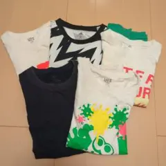 140cm　半袖Tシャツ　5枚組