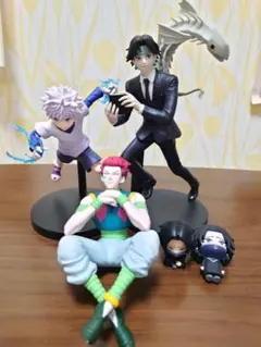 ♥ハンターハンター　フィギュア　ぬーどるストッパー　ガチャ　セット♥