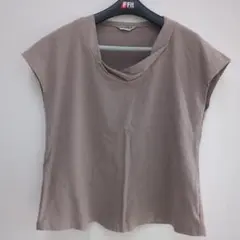 CRAFT LALA 半袖 カットソー ベージュ