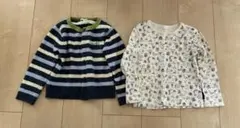 combi mini 長袖トップス 、カーディガン　2枚まとめ売り　まとめ100