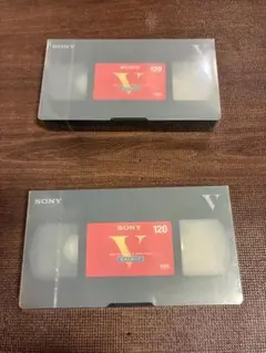 【未開封】SONY VHSビデオテープ 120分 2本セット