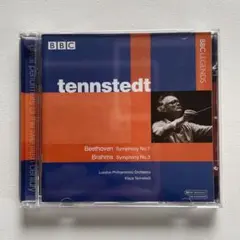 ベートーヴェン　交響曲第7番、ブラームス　交響曲第3番　テンシュテット　LPO
