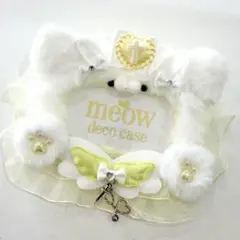 専用　ハンドメイド　名札ケース　名札デコ　猫耳　猫　ぬい服　ナース　オムライス ハンドメイド 名札ケース 名札デコ 猫耳 猫 ファー ピンク 黒 硬質