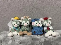 ジェラトーニ ぬいぐるみストラップ セット ディズニーシー ダッフィー