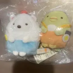すみっコぐらし てのりぬいぐるみ しろくま ぶるぶる ねこ もぐもぐ