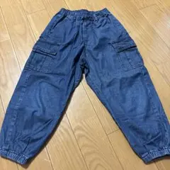 GU デニム カーゴパンツ 120cm