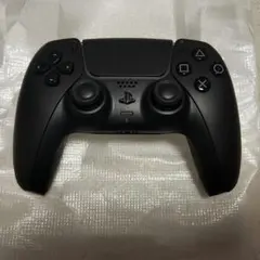 【美品】PS5 純正 DualSense コントローラー 黒 コード付き