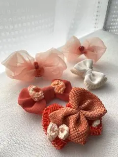 七五三 着物 ハーフ成人式 ヘッドドレス 7歳 3歳 髪飾り 016