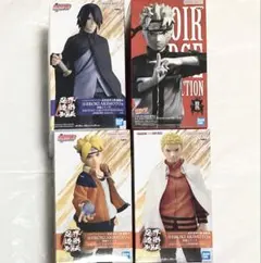 8個♪ フィギュア 72series53 忍界造形列伝 ナルト ボルト サスケ
