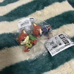 ズートピア　ニック　ガチャ　二つセット