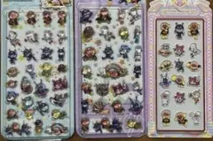 シールセット　硬いシール２枚、アクリルシール１枚