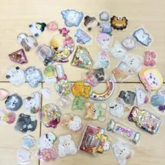 50枚セット　ボンボンドロップシール　ぷっくりシール　3Dシール　おすそ分け