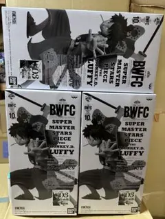 ワンピース 一番くじ C賞 ルフィ太郎 BWFC ルフィ フィギュア3点セット