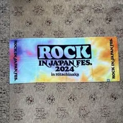 Rock in Japan 2024 タオル　1枚　ミニオン　ストラップ　2個 ROCK IN JAPAN FESTIVAL 2024とのコラボアイテムが可愛すぎる