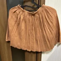 ニットプリーツスカート ブラウン 120cm シップスのサムネイル