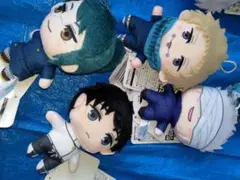 呪術廻戦ぬいぐるみマスコット　四種