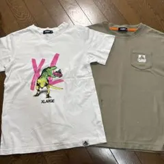 XLARGE KIDSキッズ Tシャツ 2枚セット140cm
