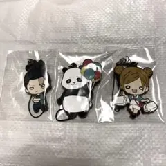 釘崎野薔薇 パンダ 東堂葵 ED にとたん ラバーストラップ ラバスト