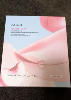 Anua peach70＋NIACIN マスク4枚セット