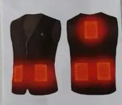 電熱ベスト バッテリー式 温度調整機能付き