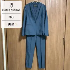 【日本製】UNITED ARROWS パンツスーツ　セットアップ　38 夏のサムネイル